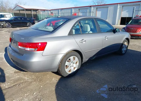2007 Hyundai Sonata Gls из США, поврежденный, VIN 5NPET46C27H267787